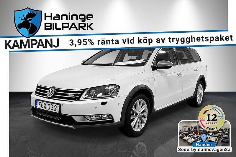 Begagnad VW Passat Alltrack 177 HK (130 kW) 2014 Vit Kombi