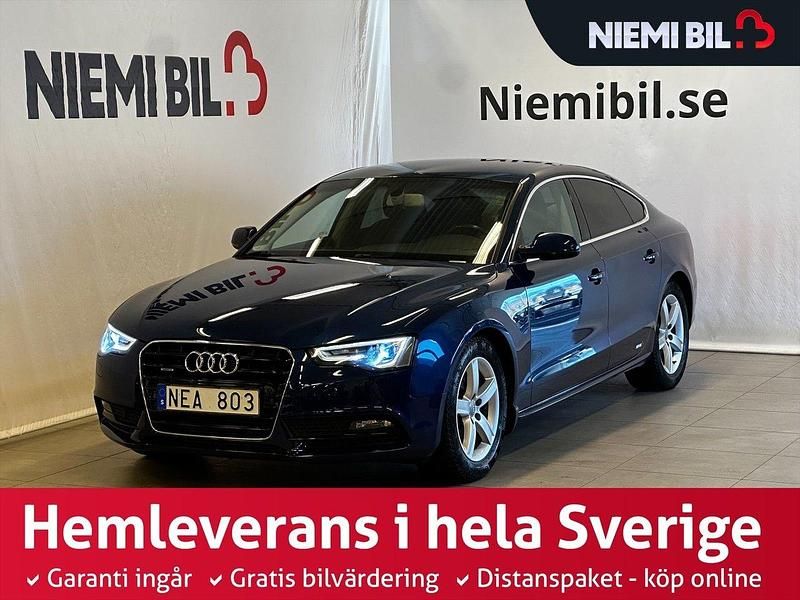 Blå Begagnad 2012 Audi A5 Sportback Design Halvkombi | 144 900 kr (Dyr) - Bild 1/3