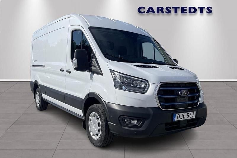 Vit Begagnad 2023 Ford E-Transit Van | 425 000 kr (Marknadspris) - Bild 1/4