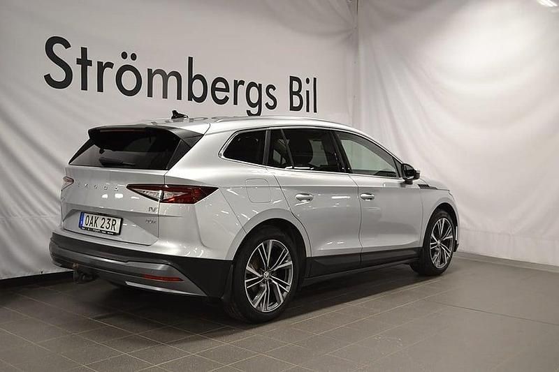 Begagnad Skoda Enyaq iV 197 kW (268 HK) 2022 Silver SUV