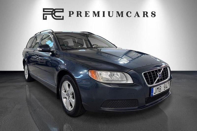 Blå Begagnad 2009 Volvo V70 Kinetic Kombi | 49 900 kr (Bra pris) - Bild 1/4