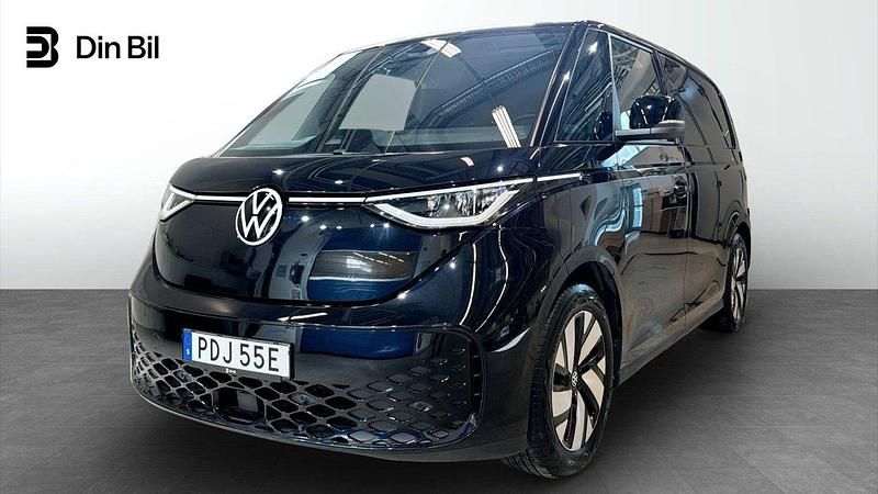 Svart (deep black pärleffekt) Begagnad 2024 VW ID. Buzz Van | 554 900 kr - Bild 1/4
