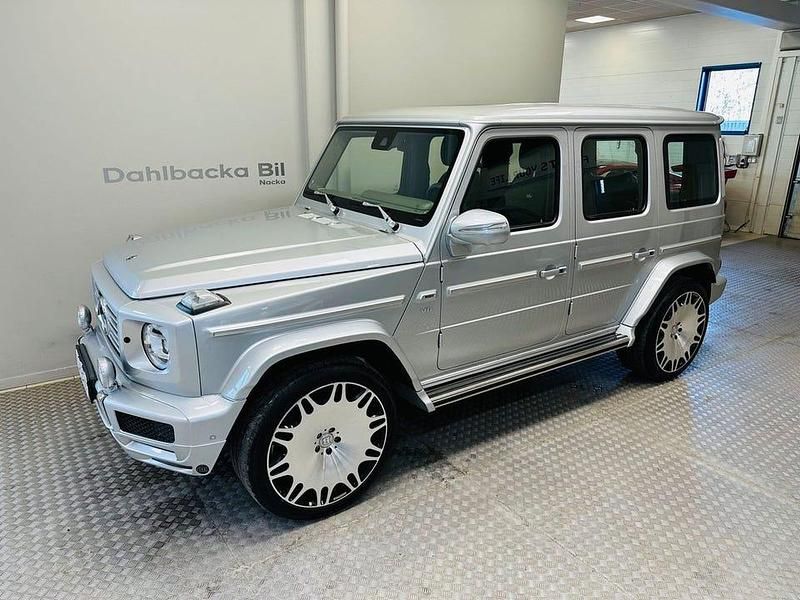Silver Begagnad 2018 Mercedes G500 SUV | 1 799 000 kr - Bild 1/4