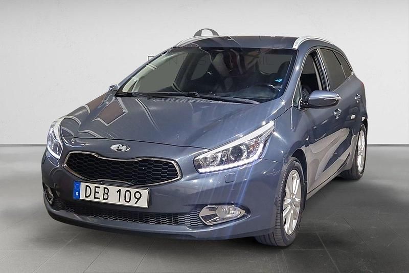 Blå Begagnad 2014 Kia Ceed Sportswagon Comfort Kombi | 64 900 kr (Bra pris) - Bild 1/3