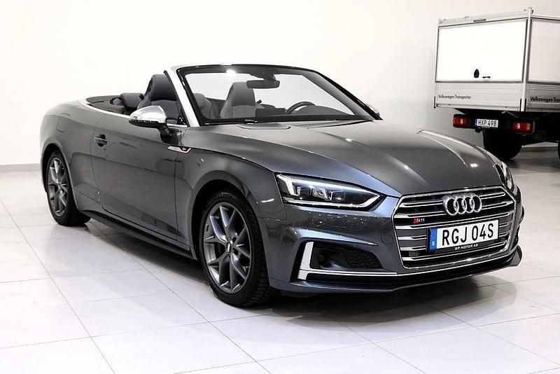 Begagnad Audi S5 Cabriolet 354 HK (260 kW) 2017 Grå Cab