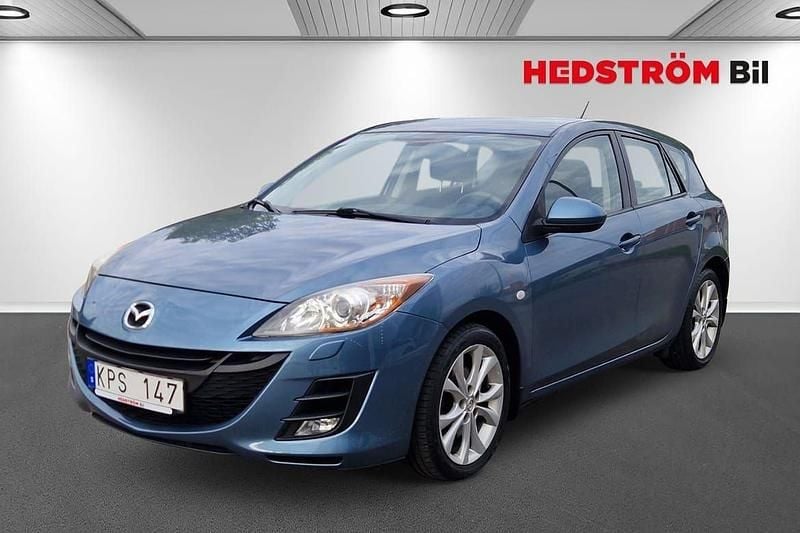 Blå Begagnad 2010 Mazda 3 Inclusive Halvkombi | 54 000 kr (Marknadspris) - Bild 1/4