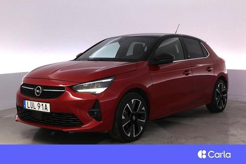 Röd Begagnad 2022 Opel Corsa-e Ultimate Halvkombi | 199 900 kr (Lite dyr) - Bild 1/4