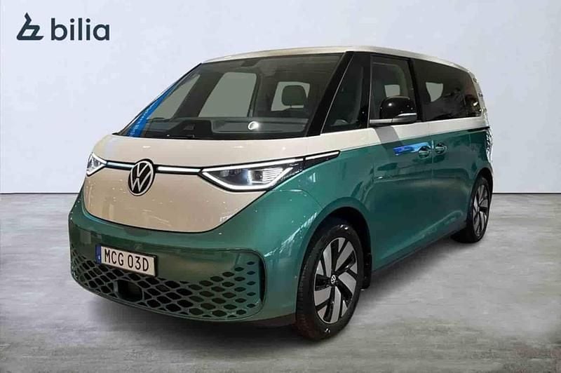 Flerfärgad Begagnad 2023 VW ID. Buzz Minibuss | 499 900 kr - Bild 1/1