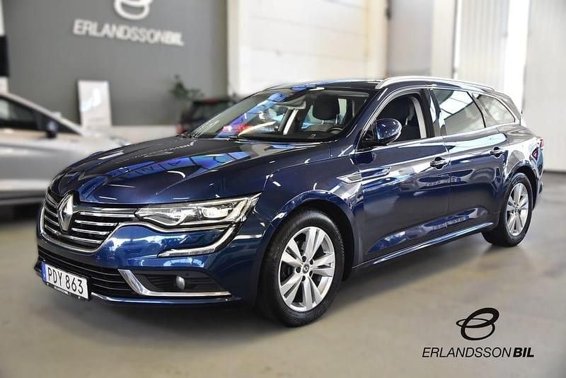 Blå Begagnad 2016 Renault Talisman GrandTour Kombi | 129 900 kr (Marknadspris) - Bild 1/4