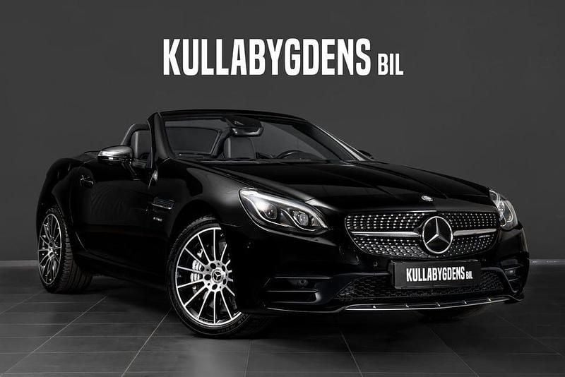 Svart Begagnad 2017 Mercedes SLC43 AMG AMG Sportkupé | 449 000 kr - Bild 1/4