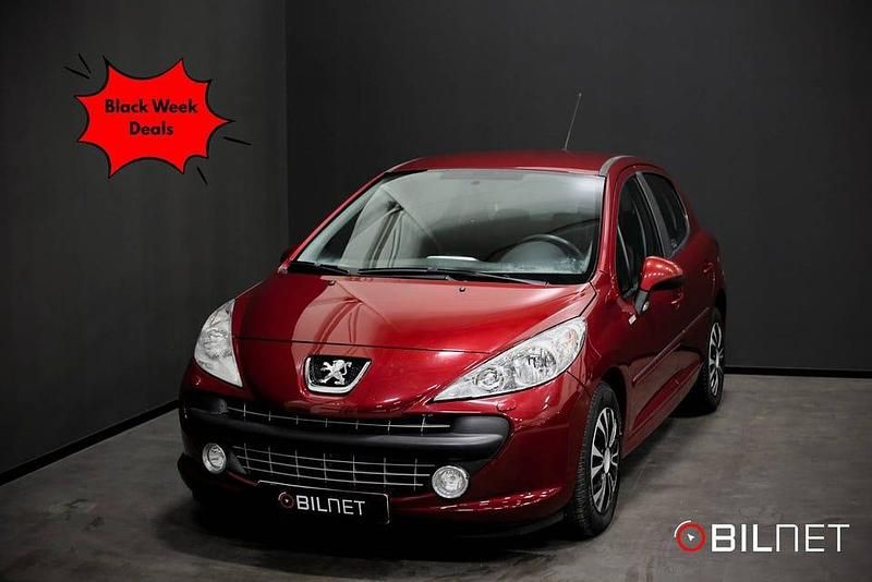 Röd Begagnad 2010 Peugeot 207 Halvkombi | 49 900 kr (Lite dyr) - Bild 1/4
