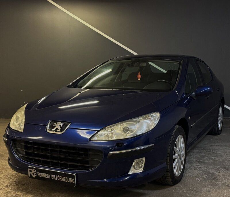 Mörkblå Begagnad 2004 Peugeot 407 Sedan | 29 900 kr (Lite dyr) - Bild 1/4