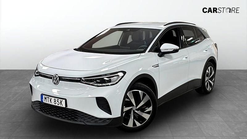Vit Begagnad 2022 VW ID.4 Pro Performance SUV | 299 900 kr (Bra pris) - Bild 1/4
