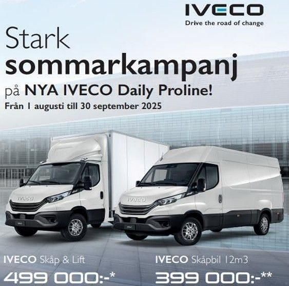 Ny Iveco Daily 136 HK (100 kW) 2025 Vit Van
