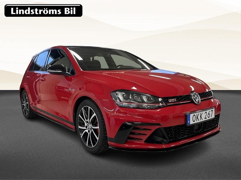 Begagnad VW Golf VII GTI Clubsport 268 HK (197 kW) 2016 Röd Halvkombi