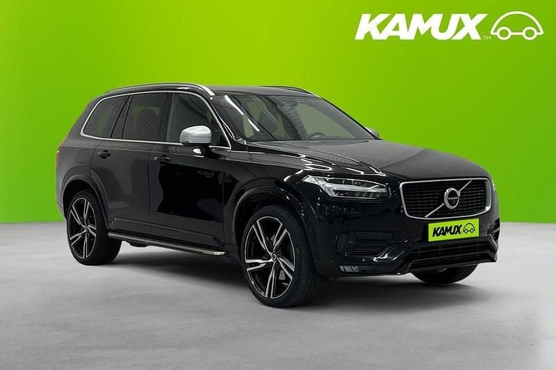 Svart Begagnad 2015 Volvo XC90 R-Design SUV | 378 400 kr (Marknadspris) - Bild 1/4