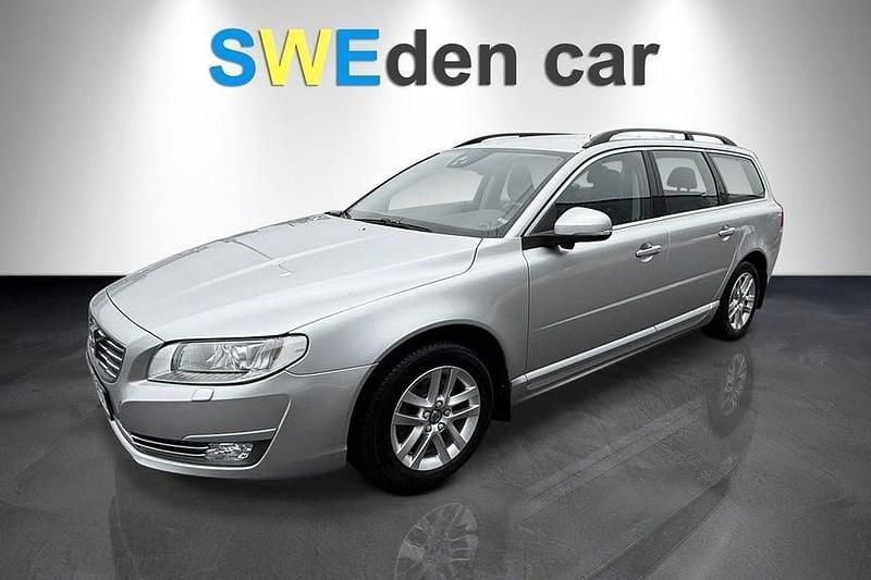 Silver Begagnad 2016 Volvo V70 Momentum Kombi | 145 000 kr (Marknadspris) - Bild 1/4