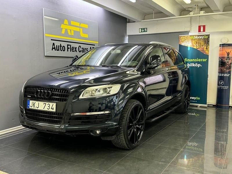 Blå Begagnad 2007 Audi Q7 Design SUV | 119 900 kr (Marknadspris) - Bild 1/4