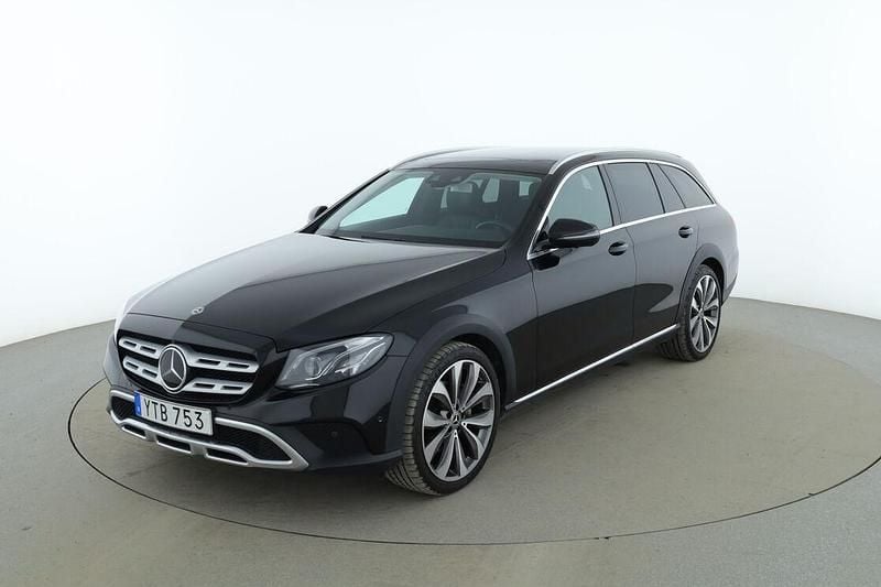 Begagnad Mercedes E220 All-Terrain 196 HK (144 kW) 2018 Svart Kombi