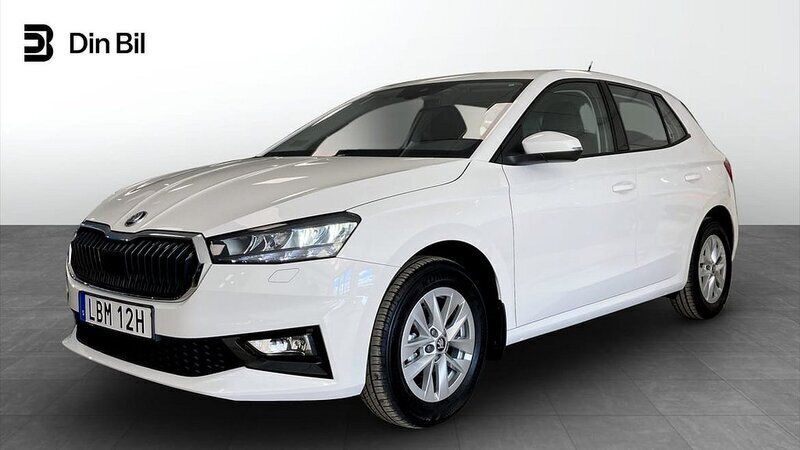 Vit Ny 2025 Skoda Fabia Selection Halvkombi | 225 000 kr (Marknadspris) - Bild 1/4