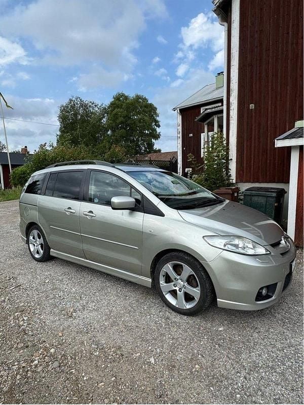 Grå Begagnad 2007 Mazda 5 Inclusive Minibuss | 44 000 kr (Lite dyr) - Bild 1/4