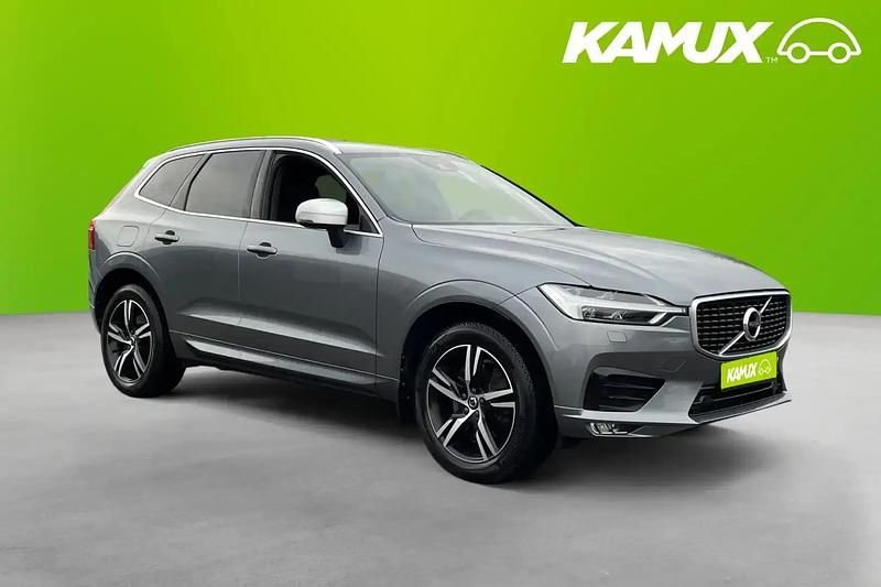 Silver/grå Begagnad 2019 Volvo XC60 R-Design SUV | 339 800 kr (Dyr) - Bild 1/4