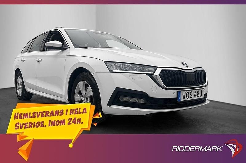 Begagnad Skoda Octavia 116 HK (85 kW) 2023 Vit Kombi