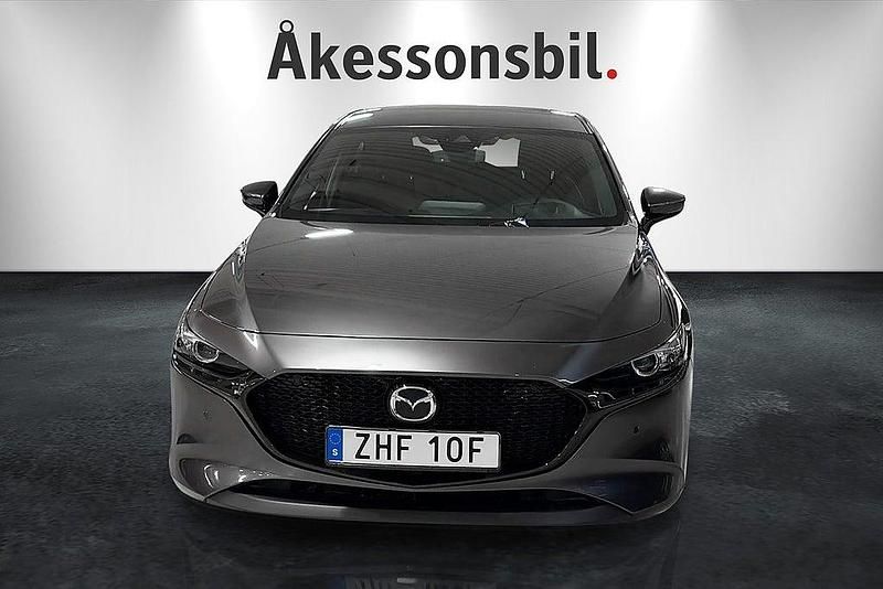 Begagnad Mazda 3 Sky 180 HK (132 kW) 2019 Machine grey metallic Halvkombi