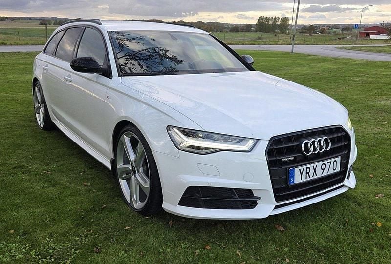 Vit Begagnad 2018 Audi A6 S-Line Kombi | 187 000 kr (Superpris) - Bild 1/4