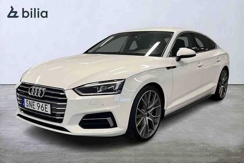 Vit Begagnad 2019 Audi A5 Sportback Halvkombi | 249 900 kr (Marknadspris) - Bild 1/1
