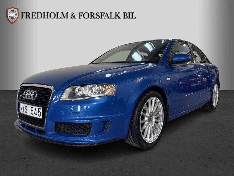 Blå Begagnad 2005 Audi A4 Sedan | 200 000 kr - Bild 1/4