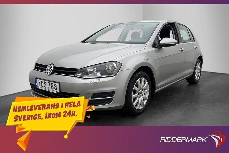 Silver Begagnad 2016 VW Golf VII Halvkombi | 134 900 kr (Marknadspris) - Bild 1/3
