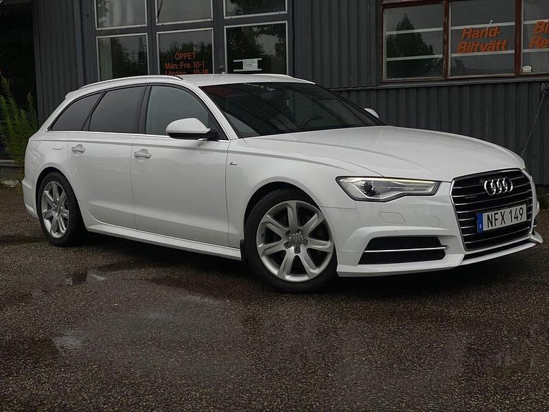 Begagnad Audi A6 Ambition 191 HK (140 kW) 2016 Vit Kombi