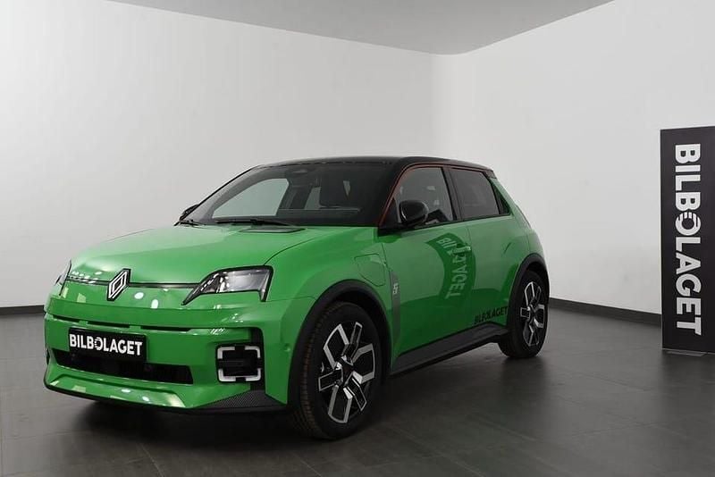 Grön Begagnad 2025 Renault 5 E-Tech Techno Halvkombi | 408 500 kr (Lite dyr) - Bild 1/4