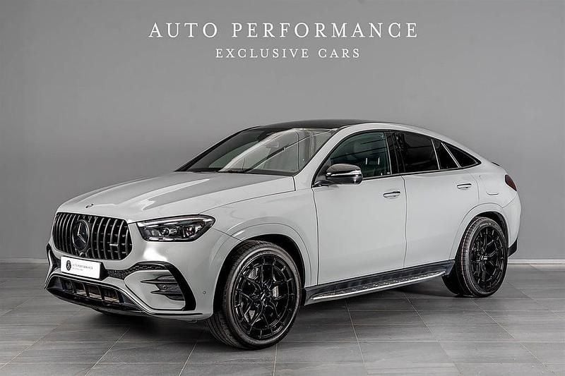 Grå Begagnad 2024 Mercedes GLE53 AMG AMG Sportkupé | 1 349 900 kr - Bild 1/4