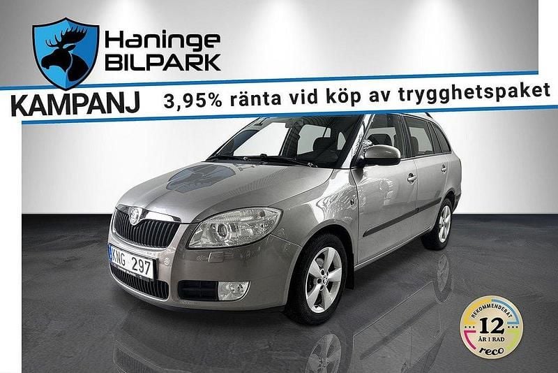 Brun Begagnad 2009 Skoda Fabia Kombi | 44 995 kr (Marknadspris) - Bild 1/2