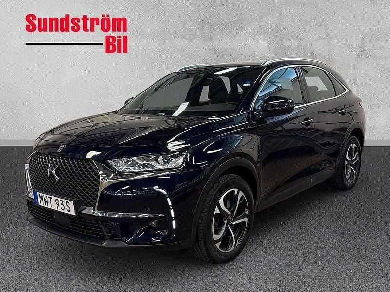 Blå Begagnad 2018 DS Automobiles DS7 Crossback Elegance SUV | 204 900 kr (Superpris) - Bild 1/4