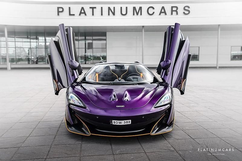 Begagnad McLaren 600LT Spider 600 HK (441 kW) 2020 Vit Cab