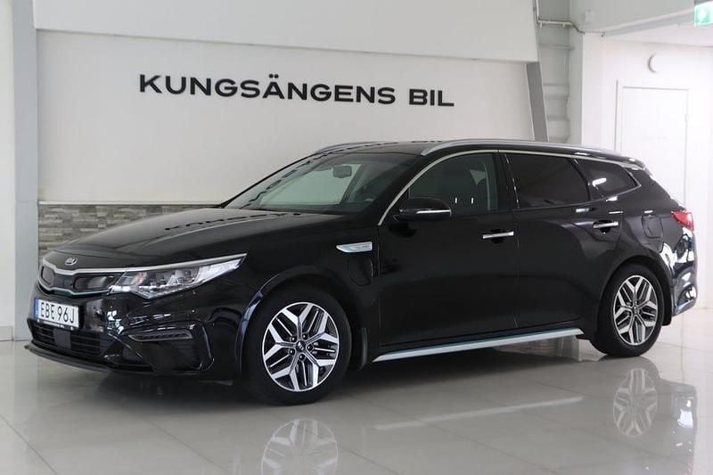 Svart Begagnad 2019 Kia Optima Advance Kombi | 189 900 kr (Marknadspris) - Bild 1/4