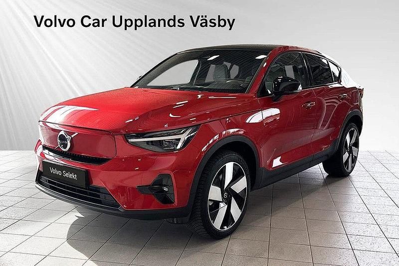 Röd Begagnad 2023 Volvo EC40 Ultimate SUV | 469 900 kr (Lite dyr) - Bild 1/3