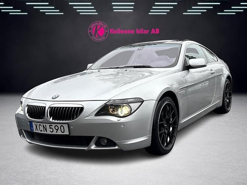 Silver Begagnad 2004 BMW 645 Sportkupé | 99 900 kr - Bild 1/4
