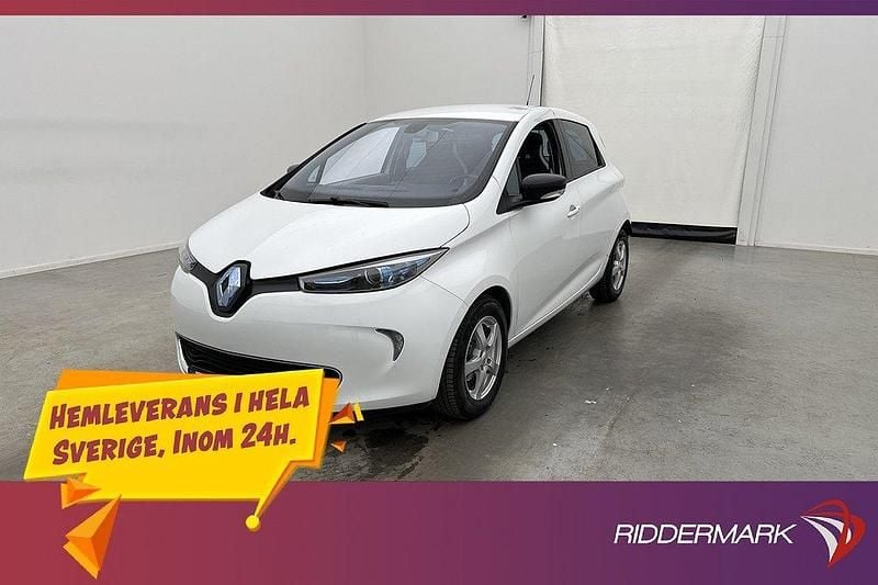 Vit Begagnad 2014 Renault Zoe Halvkombi | 69 800 kr (Marknadspris) - Bild 1/3