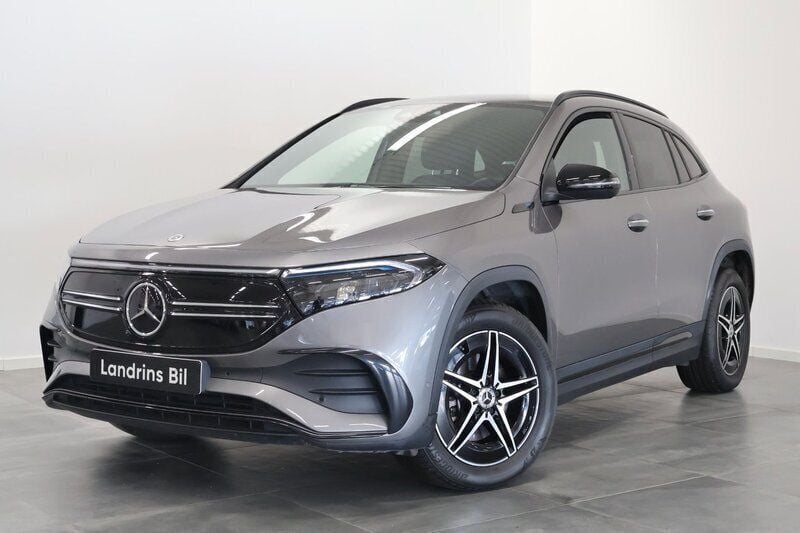 Mörkgrå Begagnad 2021 Mercedes EQA300 AMG SUV | 399 700 kr (Marknadspris) - Bild 1/4