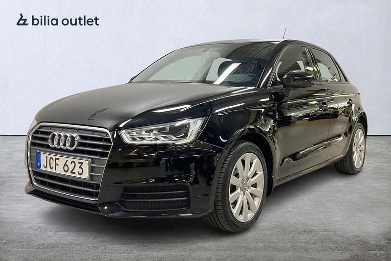 Svart Begagnad 2017 Audi A1 Sportback Halvkombi | 129 900 kr (Bra pris) - Bild 1/3