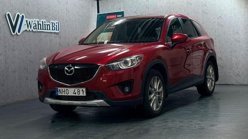 Röd Begagnad 2013 Mazda CX-5 SUV | 129 900 kr (Lite dyr) - Bild 1/4