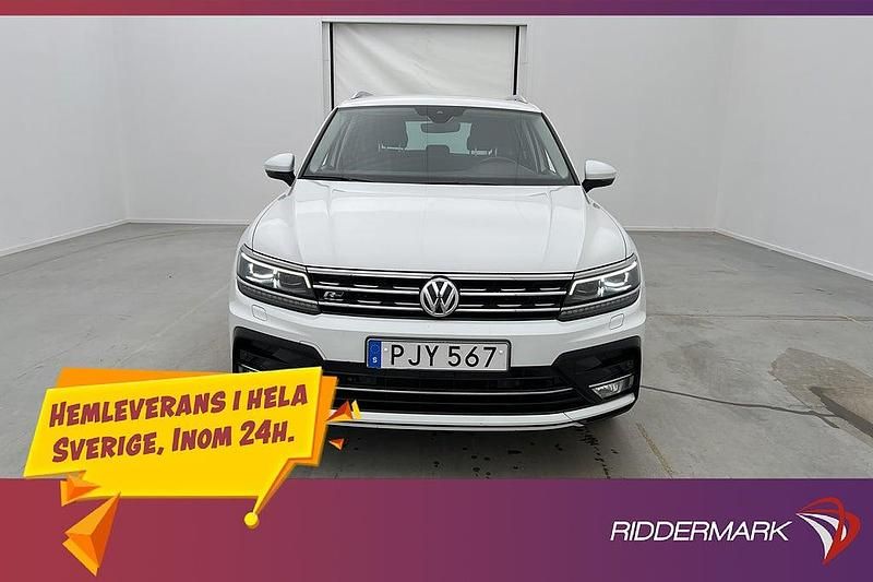 Begagnad VW Tiguan R-line 190 HK (139 kW) 2017 Vit SUV