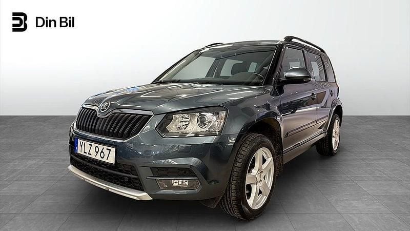 Begagnad Skoda Yeti Style 125 HK (91 kW) 2017 Grå SUV