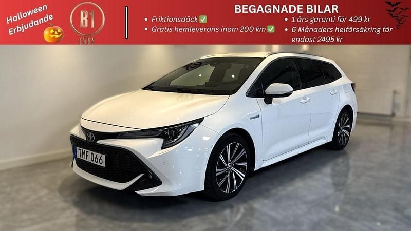 Vit Begagnad 2021 Toyota Corolla Sport Kombi | 224 900 kr (Superpris) - Bild 1/4