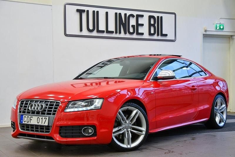 Röd Begagnad 2007 Audi S5 Sportkupé | 159 800 kr (Marknadspris) - Bild 1/4