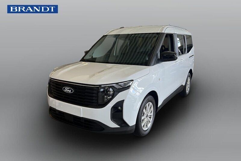 Vit Ny 2024 Ford Tourneo Courier Titanium Minibuss | 299 000 kr (Marknadspris) - Bild 1/4